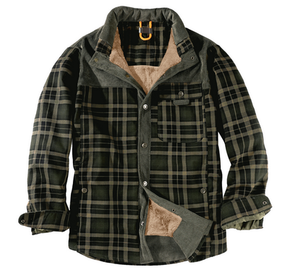 Alexander - Lumberjack Outdoor Jacket with Fleece Lining