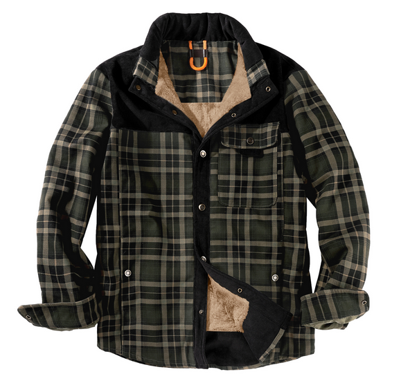 Alexander - Lumberjack Outdoor Jacket with Fleece Lining