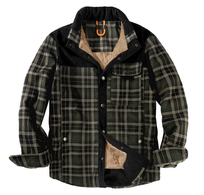 Alexander - Lumberjack Outdoor Jacket with Fleece Lining