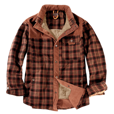 Alexander - Lumberjack Outdoor Jacket with Fleece Lining