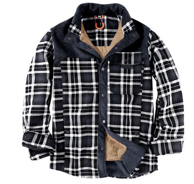 Alexander - Lumberjack Outdoor Jacket with Fleece Lining