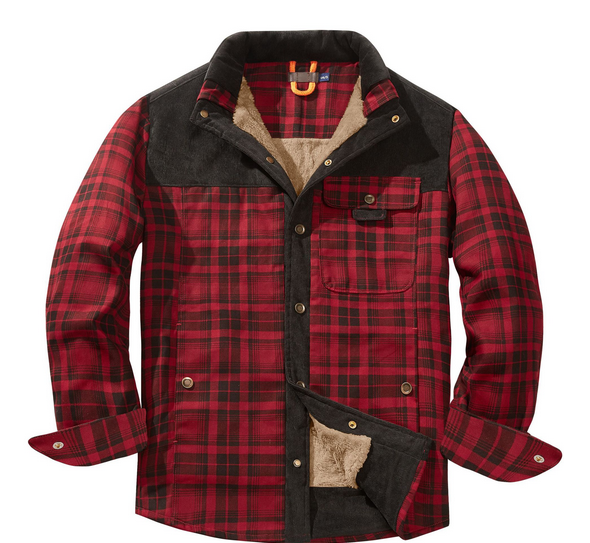 Alexander - Lumberjack Outdoor Jacket with Fleece Lining