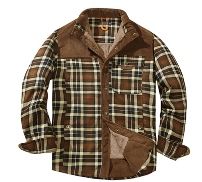 Alexander - Lumberjack Outdoor Jacket with Fleece Lining