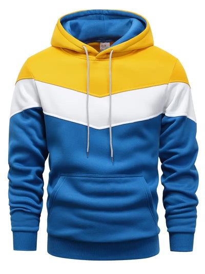Color Block Graphic Hoodie