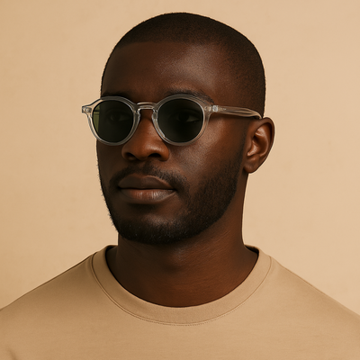 Sonnenbrille Herren Rund-2