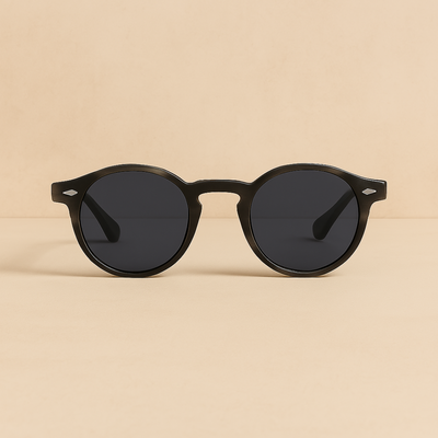 Sonnenbrille Herren Rund-4