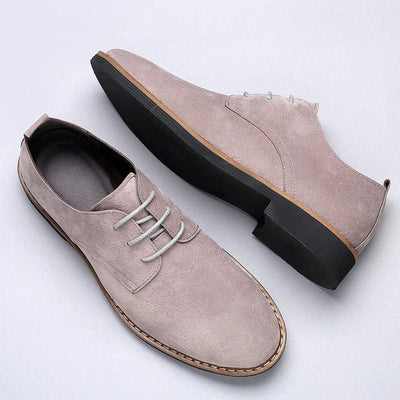 Suede Look Casual Office Shoes Men