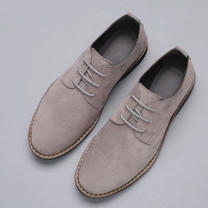 Suede Look Casual Office Shoes Men