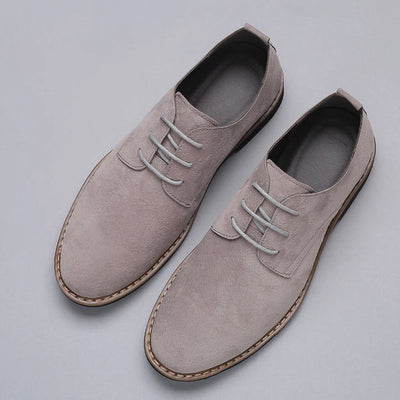 Suede Look Casual Office Shoes Men