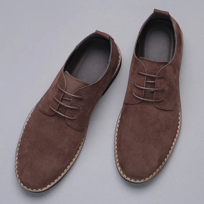 Suede Look Casual Office Shoes Men