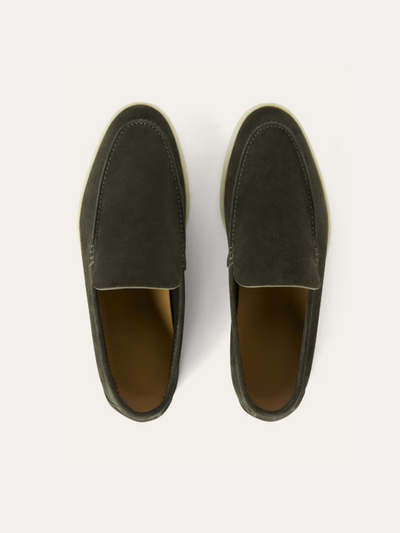 Brent - Old Money Dark Green Loafers