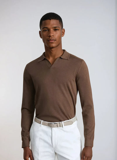 Variant image for Langarm Poloshirt Herren-1