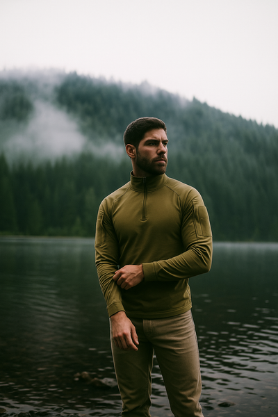 Durable Outdoor Long-Sleeve Work Sweater
