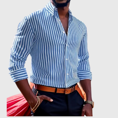 Castor - Old Money Striped Summer Shirt