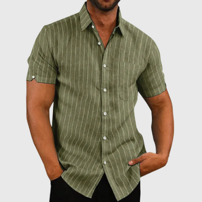 Nikolai - Old Money Striped Shirt Men
