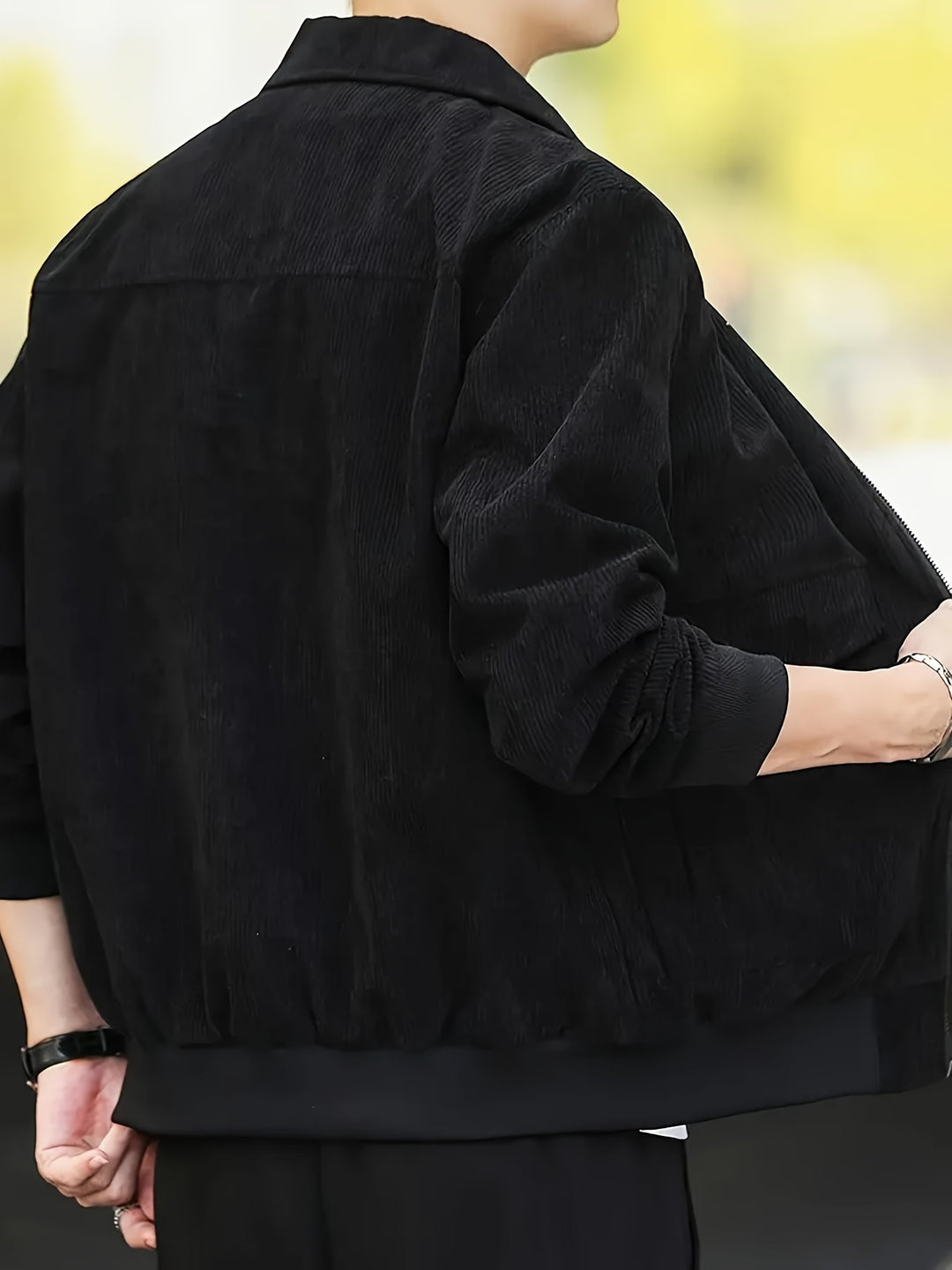 Elegant Corduroy Casual Jacket