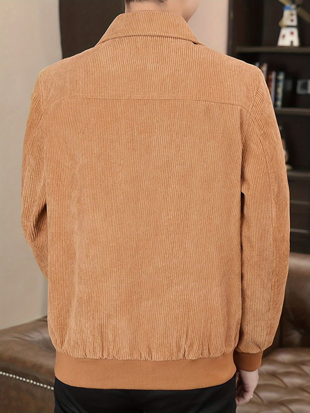 Elegant Corduroy Casual Jacket