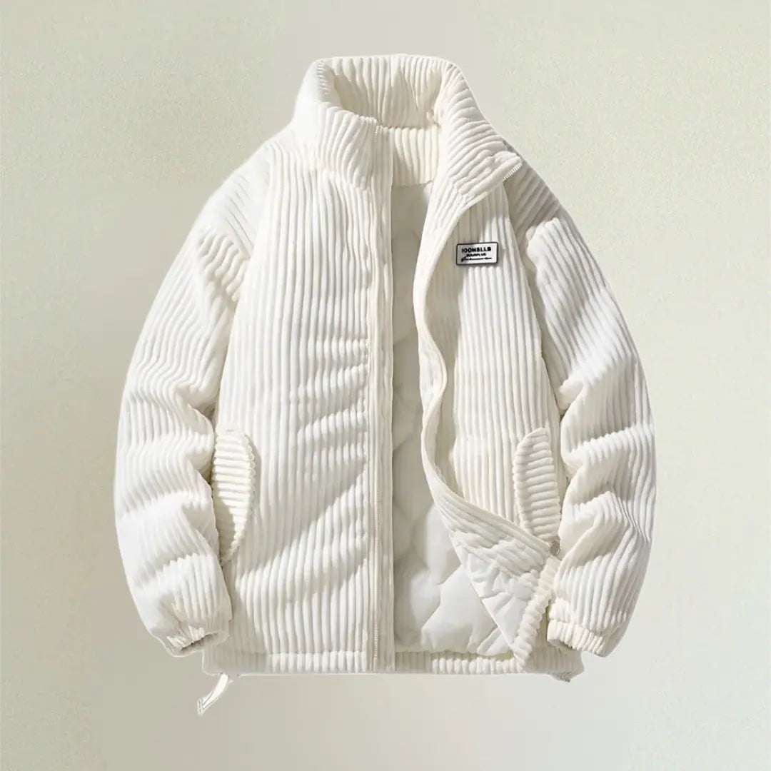 Adam - Stylish Corduroy Puffer Jacket Men