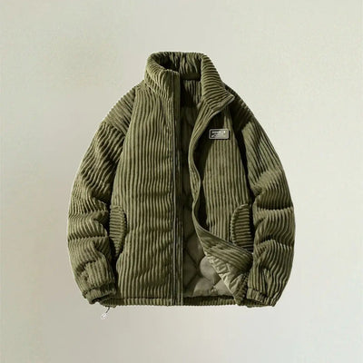 Adam - Stylish Corduroy Puffer Jacket Men