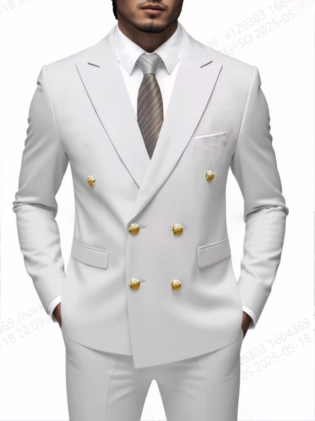 Tailored Double-Knot Suit Men