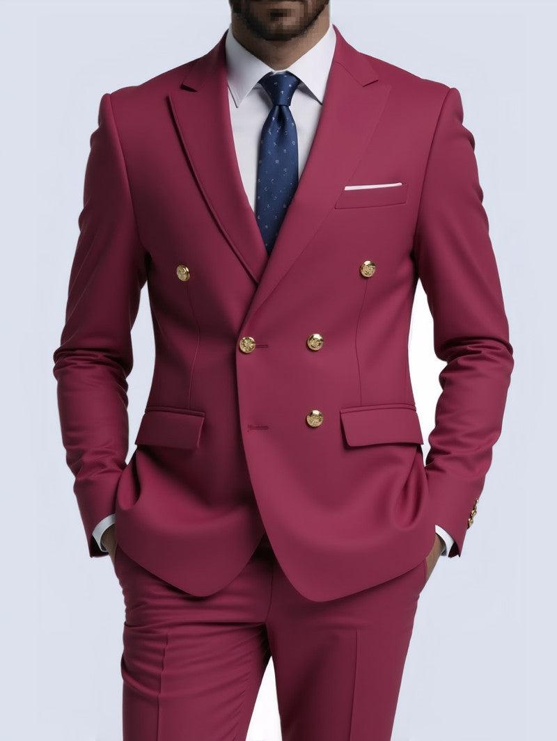 Tailored Double-Knot Suit Men
