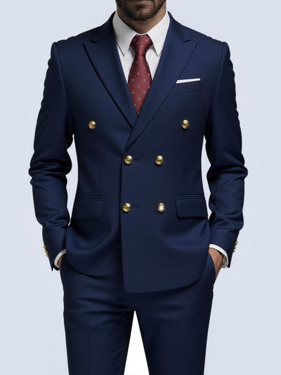 Tailored Double-Knot Suit Men