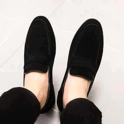 Elegant Penne Suede Men's Loafers