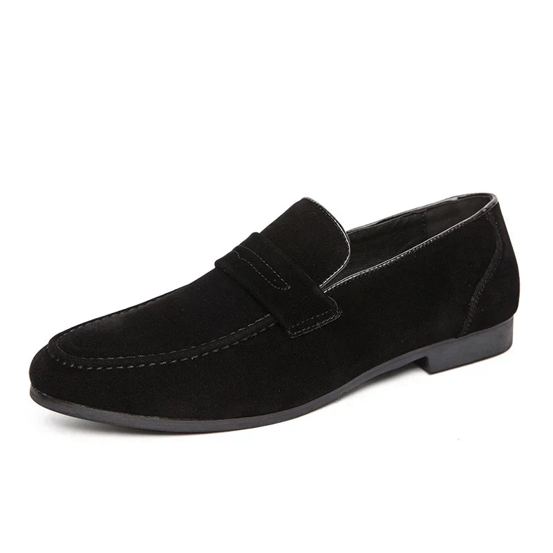Elegant Penne Suede Men's Loafers