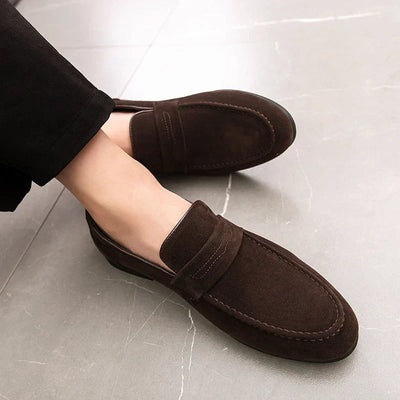 Elegant Penne Suede Men's Loafers