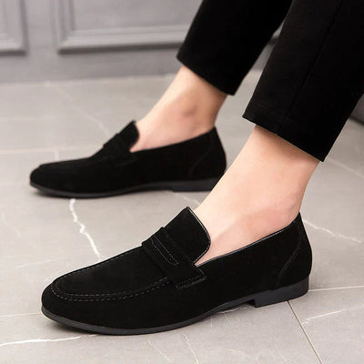 Elegant Penne Suede Men's Loafers