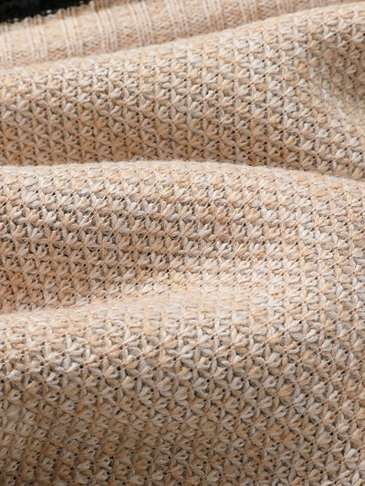 Knitted Zip-Up Cardigan Men