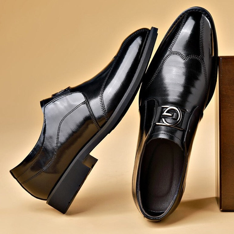 Elegant Leather Brogue Shoe