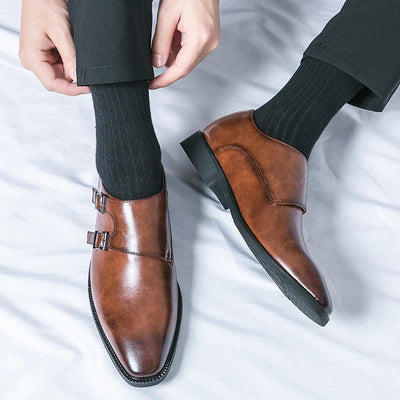 Elegant Tailored Brogue Shoes Men
