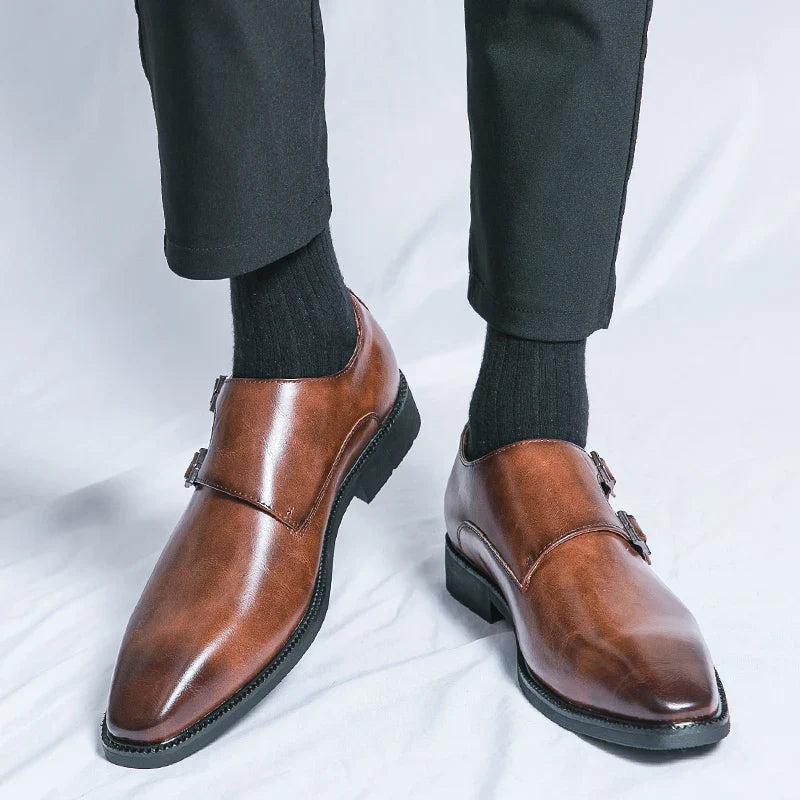 Elegant Tailored Brogue Shoes Men