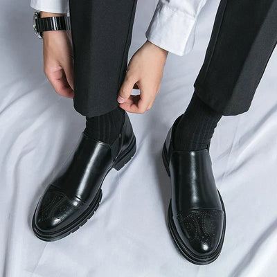 Elegant Brogue Shoes Men
