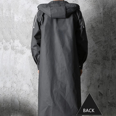 Nicholas - Water-Resistant Rain Coat with Hood