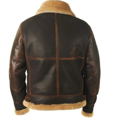 Charlie - Men's Faux Fur Bomber Jacket