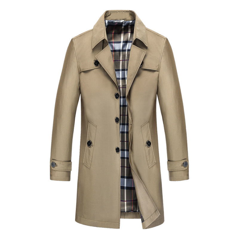 Elegant Trench Coat Men
