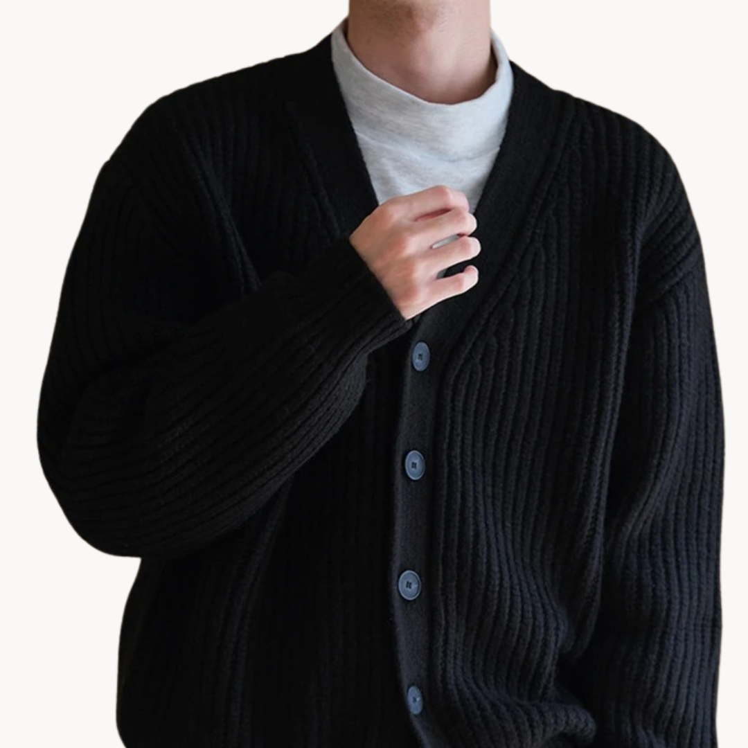 Olivier | V-Neck Men's Cardigan