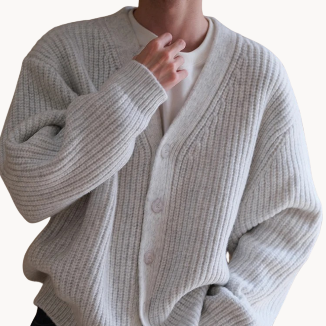 Olivier | V-Neck Men's Cardigan