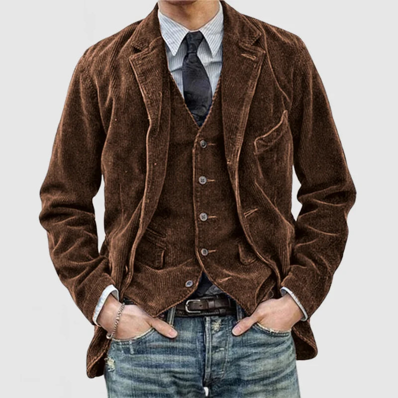 Tailored Winter Jacket Set Men