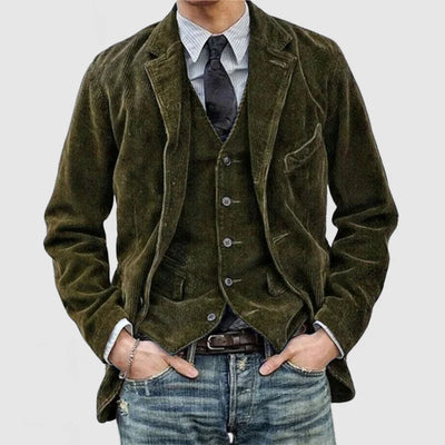 Tailored Winter Jacket Set Men