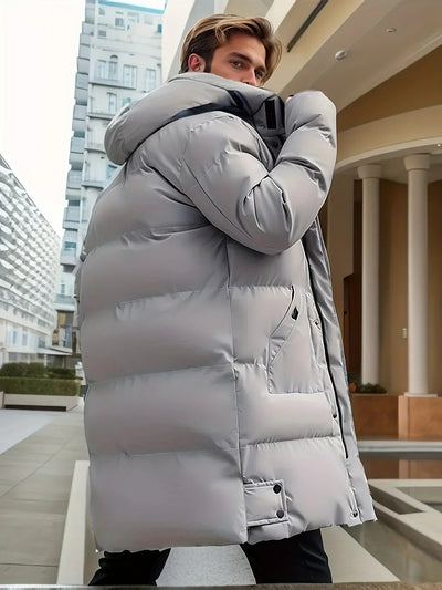 Oscar - Knee Length Puffer Jacket Men