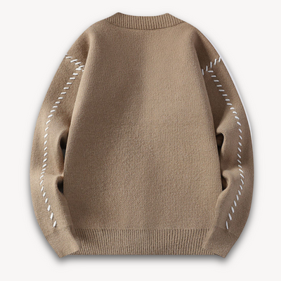 Constantine - Oversized Wool Blend Buttoned Cardigan Men