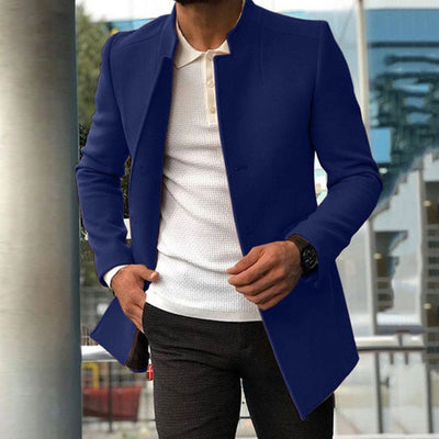 Albert - Elegant Slim Fit Wool Overcoat Men
