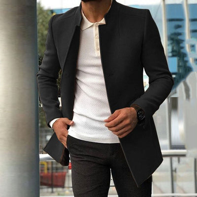 Albert - Elegant Slim Fit Wool Overcoat Men