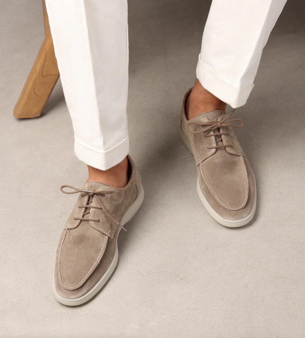 Elegant Suede Loafers for Men