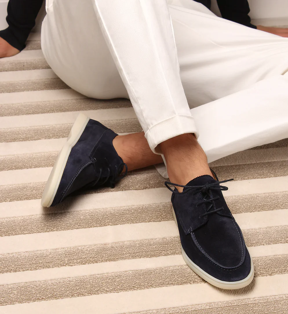 Elegant Suede Loafers for Men