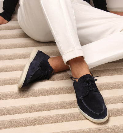 Elegant Suede Loafers for Men