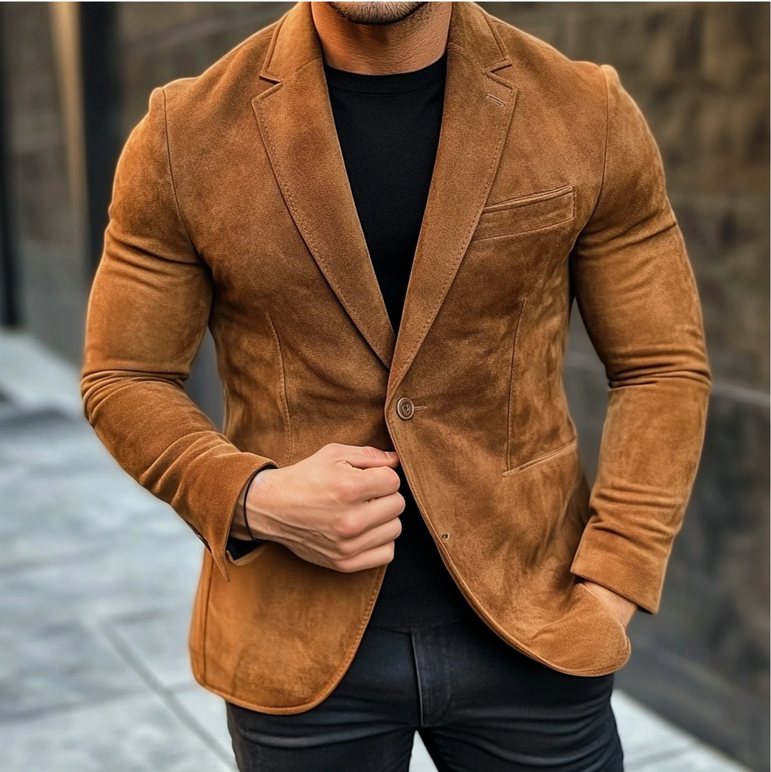 Joe | Suede Tailored Men's Blazer